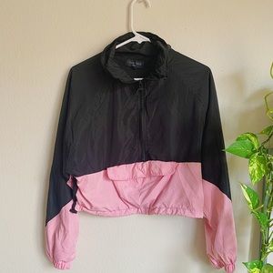 LOVETREE Active Cropped Windbreaker